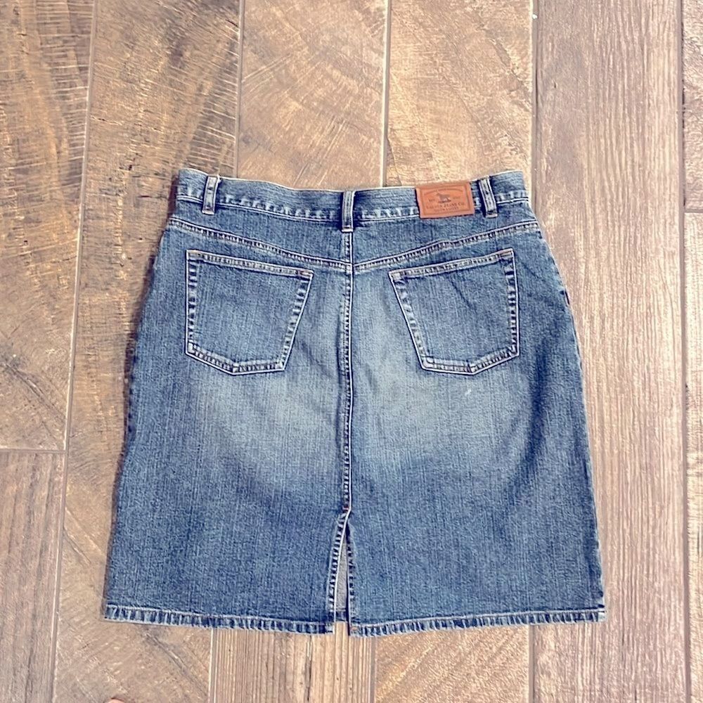 Ralph Lauren Jeans Co. distressed Ralph Lauren skirt